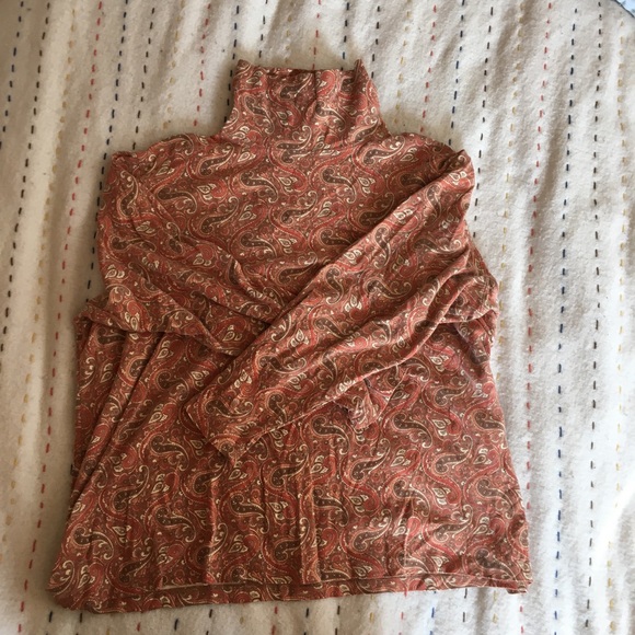 🧿Paisley Turtle Neck - Picture 1 of 4